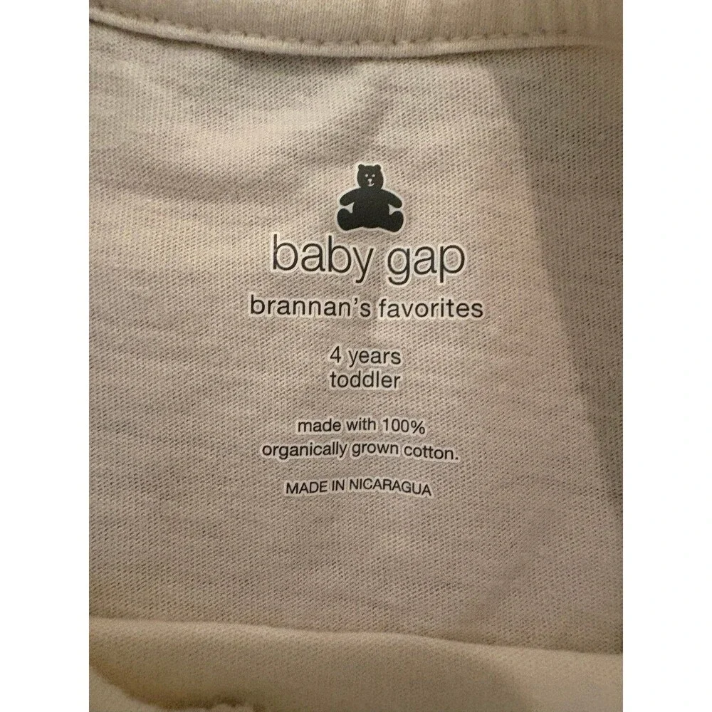 Baby Gap Long Sleeve Tee, Dogs, Size 4T